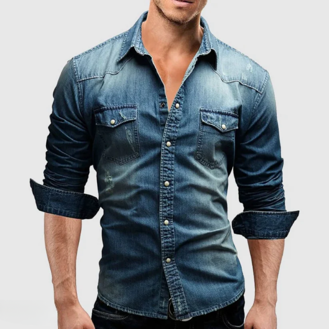 Marcus | Denim overhemd