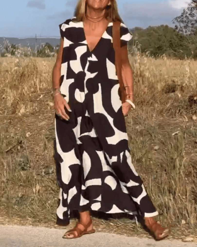 Lieke | Casual maxi jurk