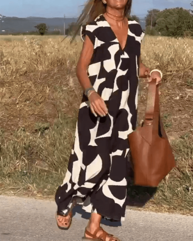 Lieke | Casual maxi jurk