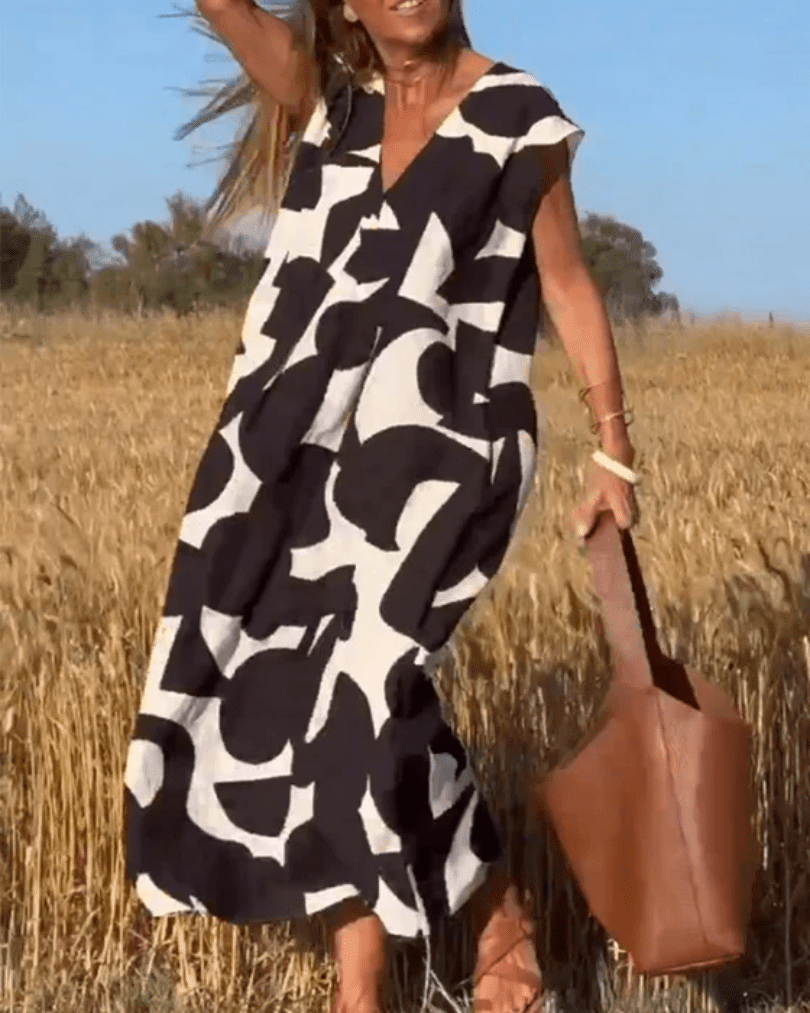 Lieke | Casual maxi jurk