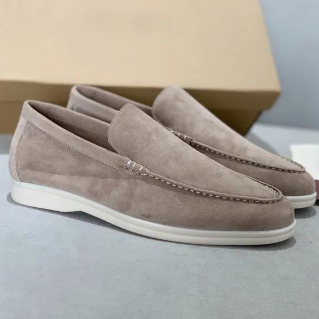 Andre | Comfortabele suède loafers