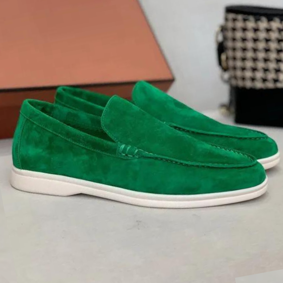 Andre | Comfortabele suède loafers