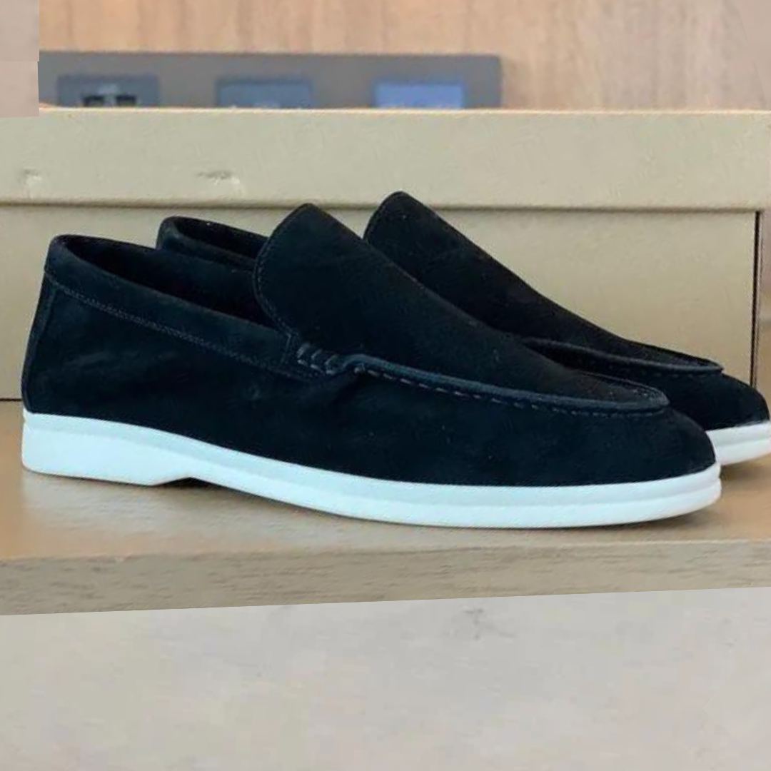 Andre | Comfortabele suède loafers