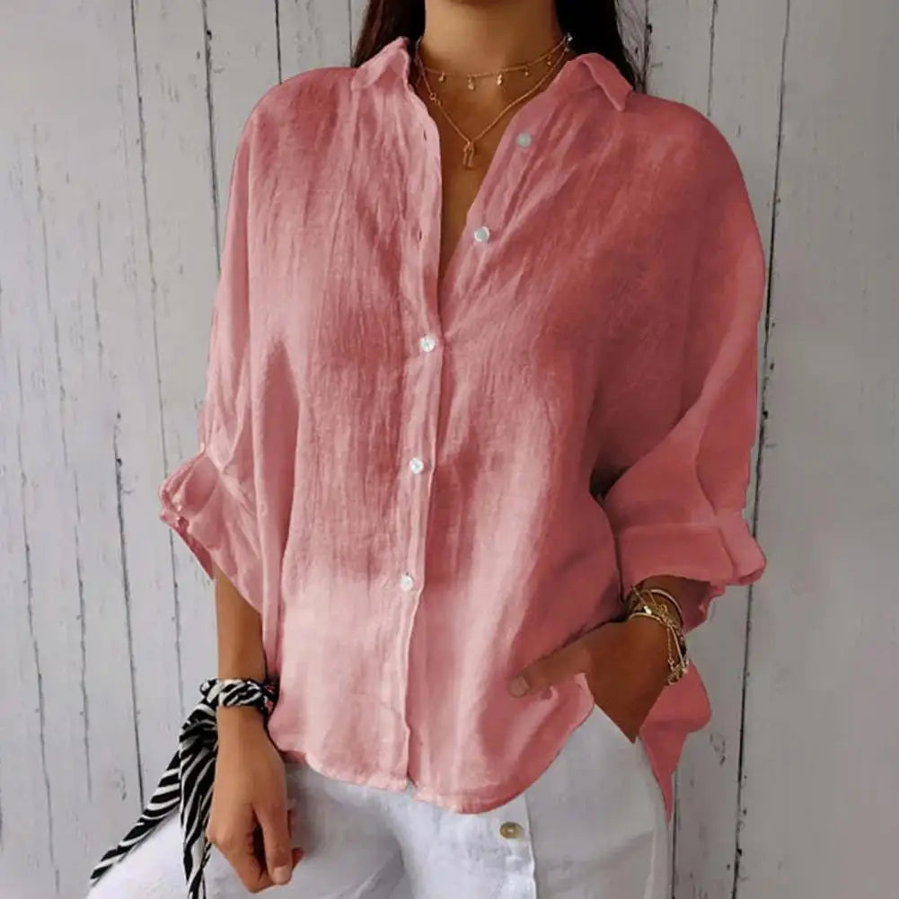 Sante | Linnen Dames Blouse Voor De Zomer